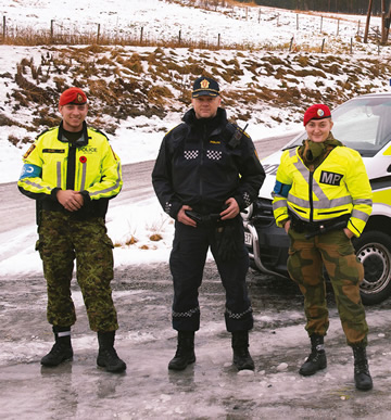 trois polices militaires