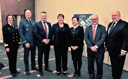 Geneviève Bernatchez, Simon Trudeau, Robert Delaney, Brenda Lucki, Hilary McCormack, Kent Roach et Glenn Stannard